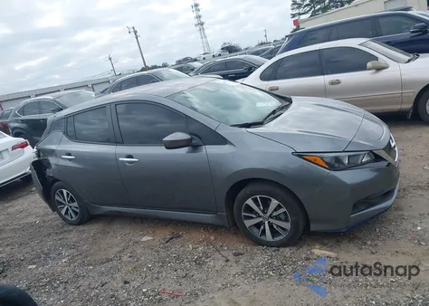 2021 Nissan Leaf S Plus 62 Kwh z USA, uszkodzony, nr VIN 1N4BZ1BVXMC552659